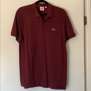slim fit polo shirt